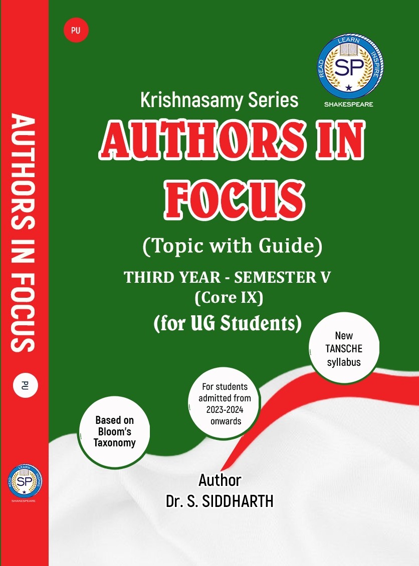 Authors In Focus - Sem 5 - Periyar University